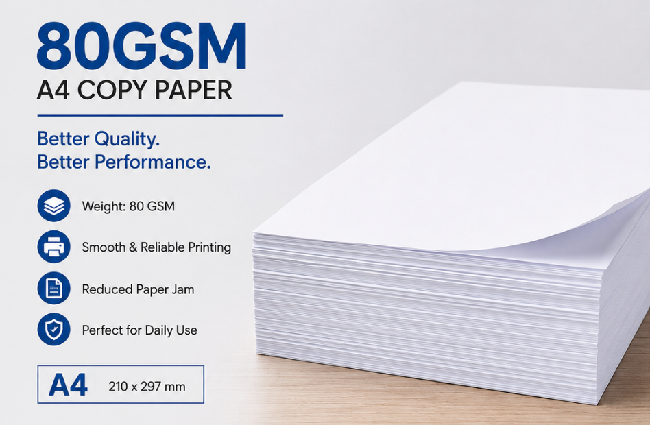 80GSM A4 copy paper