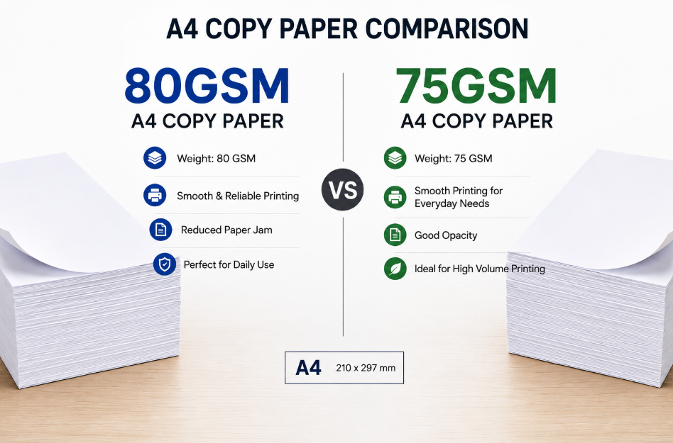 A4 copy paper at GTB International Papers