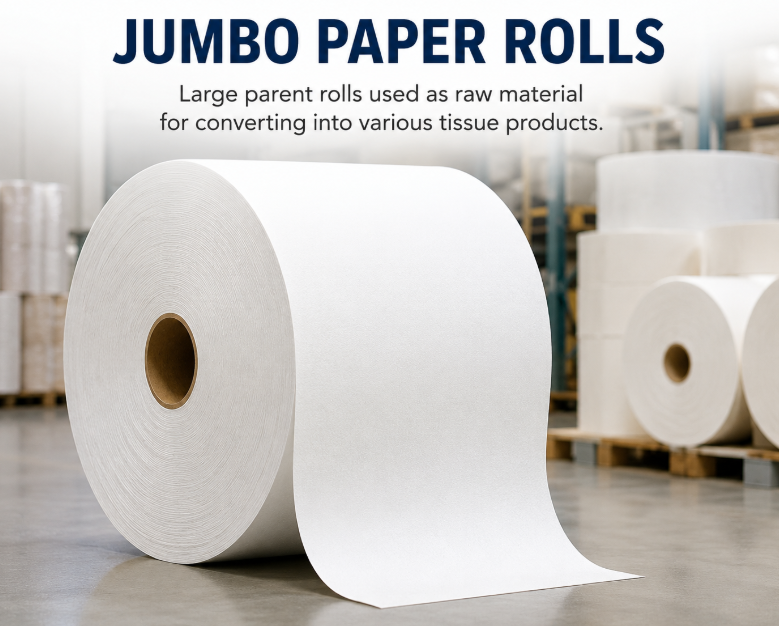 Jumbo paper rolls at GTB International Papers